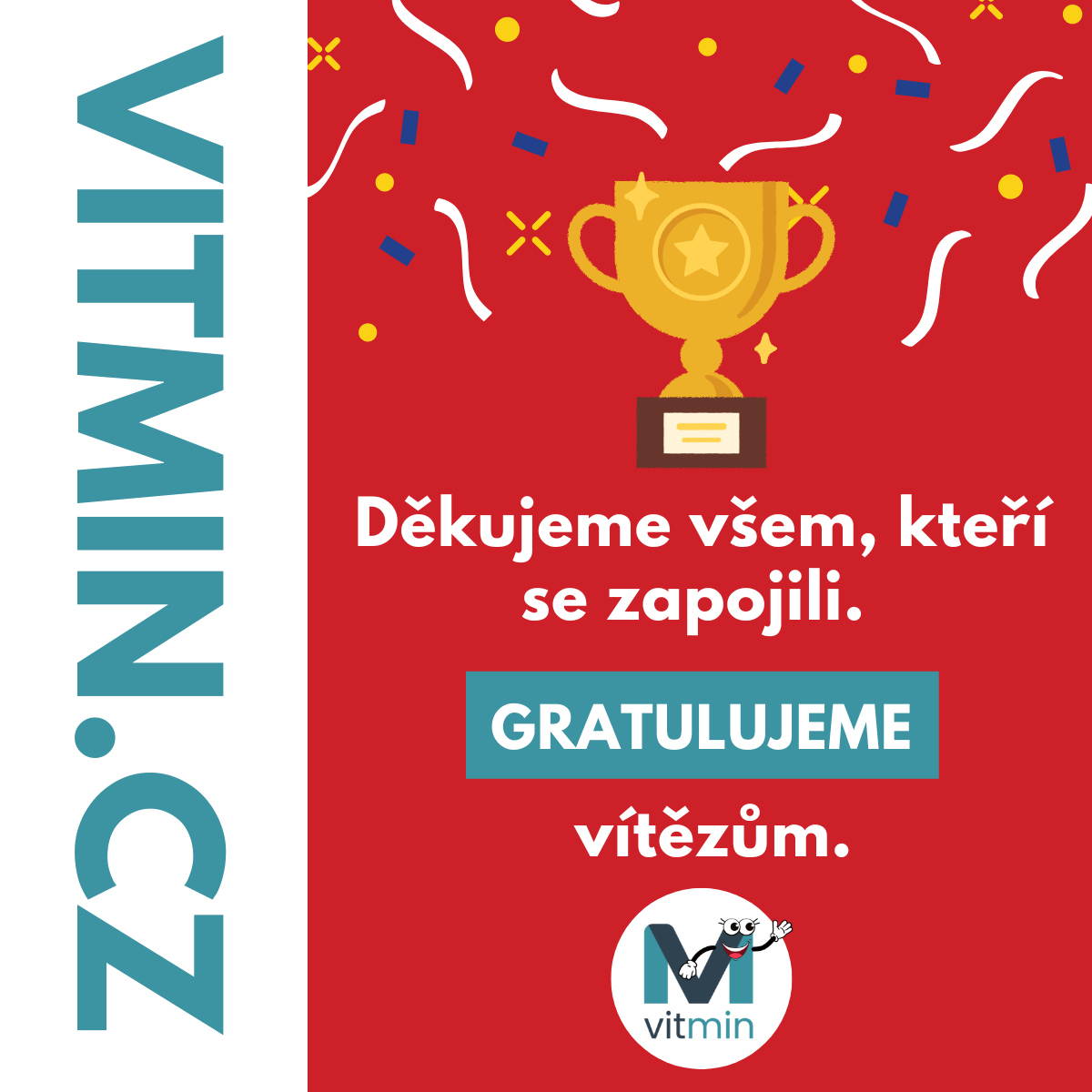 Známe výherce naší červencové soutěže!