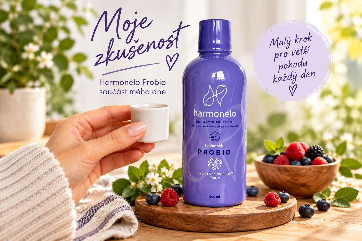 Harmonelo Probio – zkušenost zákaznice