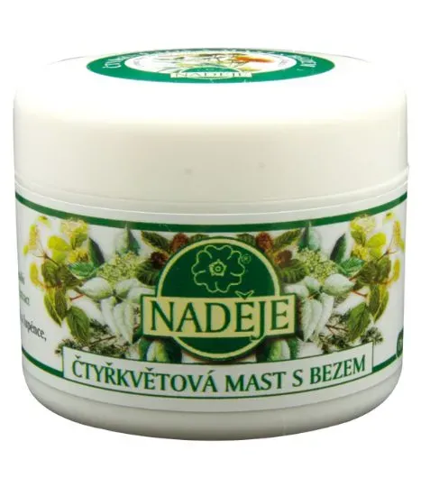 Naděje M5a Mast čtyřkvětová s bezem 50 ml