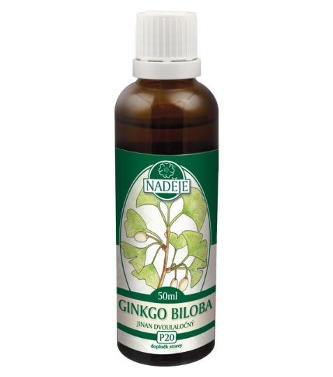 Naděje P20 Jinan dvoulaločný Ginko biloba 50 ml