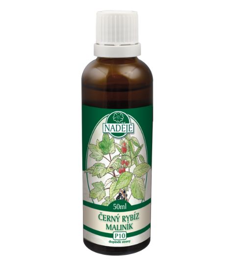 Naděje P10 Černý rybíz maliník 50 ml