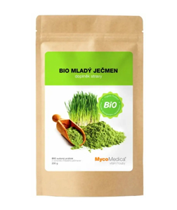 MycoMedica Mladý ječmen BIO 200 g