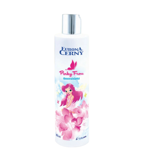 Eurona Hydratační sprchový a koupelový gel pro malé slečny Pinky Frou 250 ml