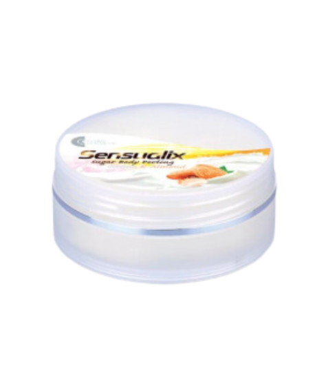 Eurona Cukrový tělový peeling Cream & Almond 150 ml