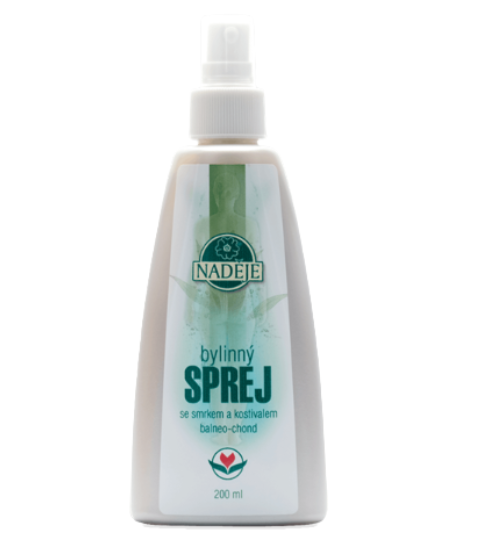 Naděje VKS2 Bylinný sprej, klouby, záda 200 ml
