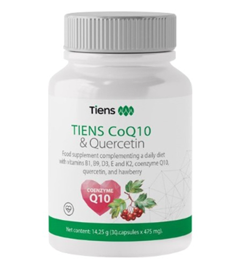 Tiens Koenzym Q10 s kvercetinem 30 cps.