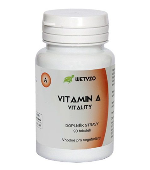 HCY Vitality vitamín A 90 tbl.