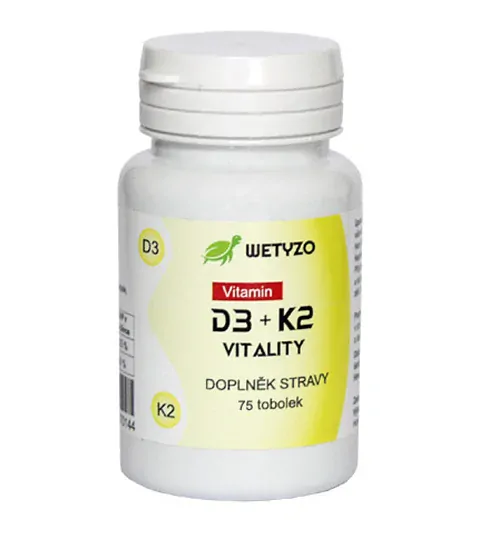 HCY Vitality D3 + K2 75 tbl.