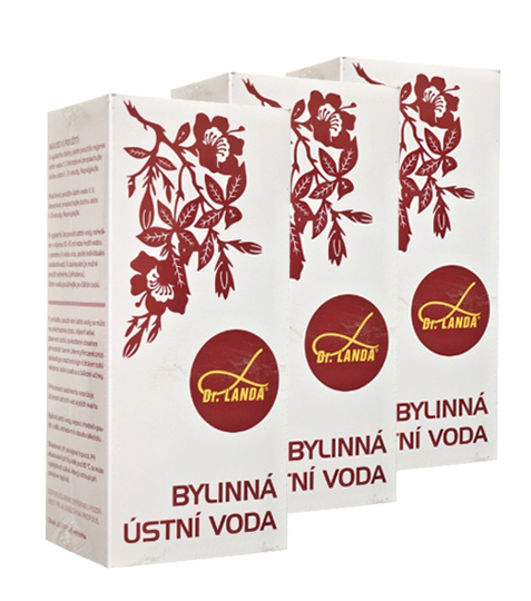 Dr. Landa Bylinná ústní voda 6 x 250 ml