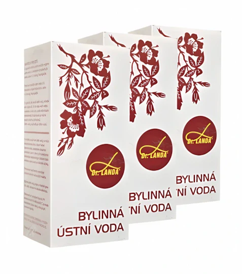 Dr. Landa Bylinná ústní voda 6 x 250 ml