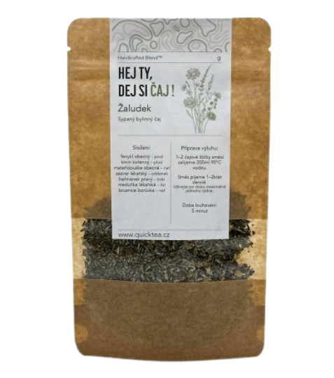 QuickTea Žaludek – bylinný čaj 30 g