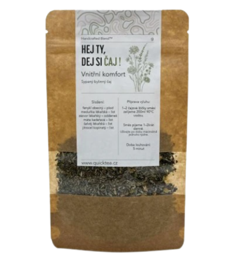 QuickTea Vnitřní komfort – bylinný čaj 50 g