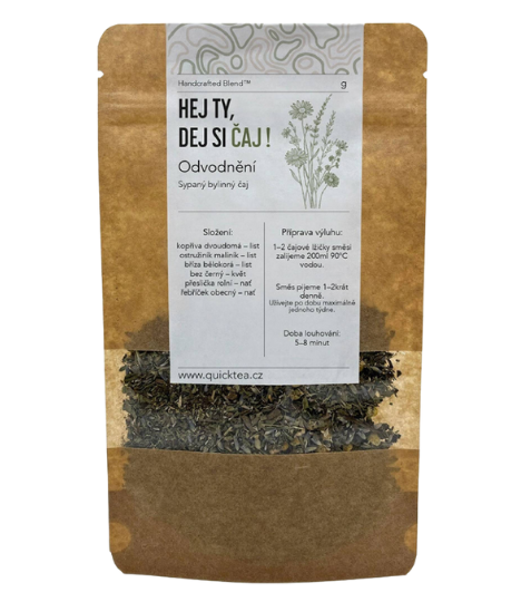 QuickTea Odvodnění – bylinný čaj 50 g