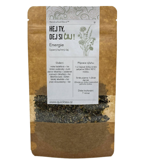 QuickTea Energie – bylinný čaj