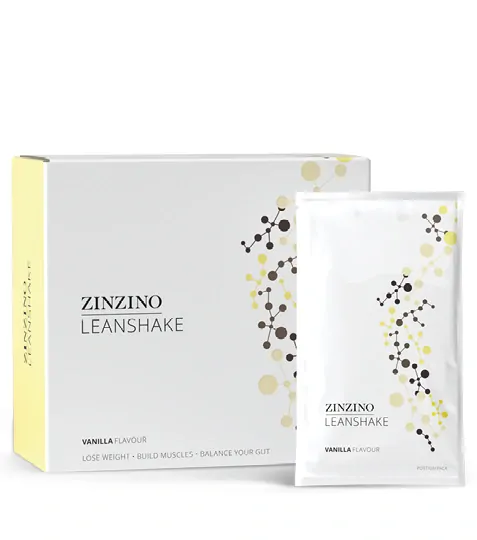 Zinzino LeanShake Vanilla, portion pack 16 x 30 g