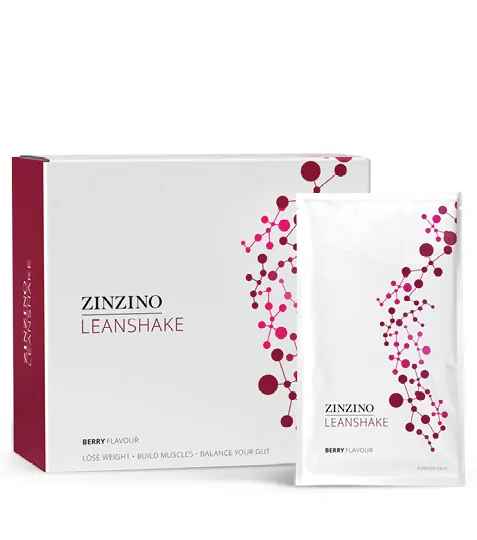 Zinzino LeanShake Berry, portion pack 16 x 30 g