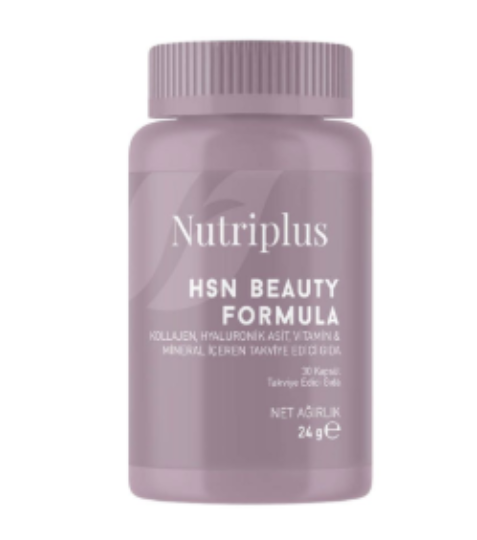 Farmasi Nutriplus Kapsle s kolagenem, kyselinou hyaluronovou, vitaminy a minerálními látkami 30 tbl.