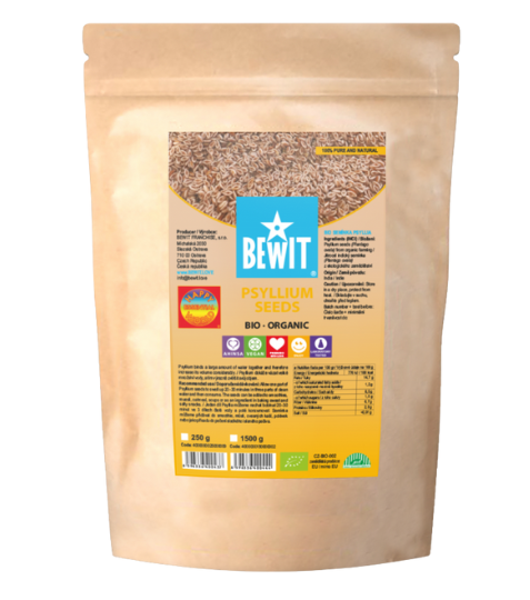 Bewit Semínka psyllia, BIO 1,5 kg
