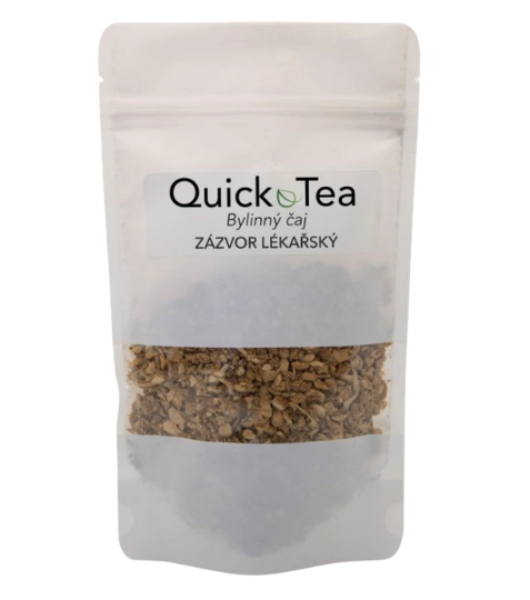 QuickTea Zázvor lékařský – kořen řezaný