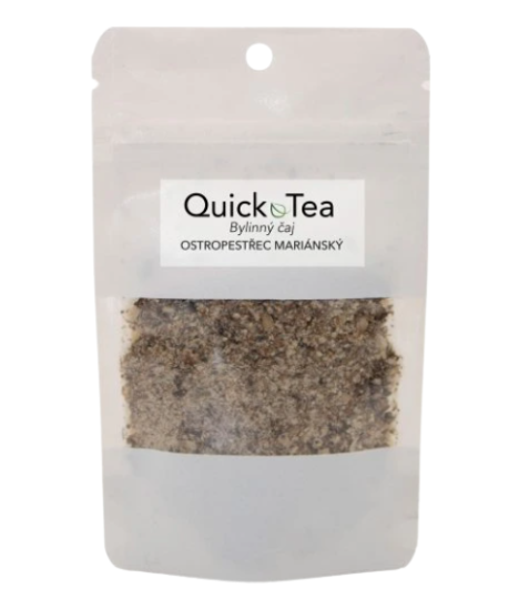 QuickTea Ostropestřec mariánský - plod mletý