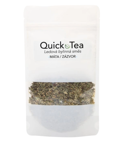 QuickTea Ledový čaj Máta – Citron