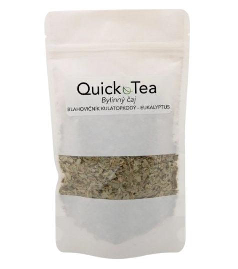QuickTea Eukalyptus – list řezaný