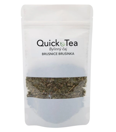 QuickTea Brusnice brusinka – list řezaný