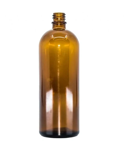 Bewit Lahvička skleněná hnědá lesklá, 200 ml, GL18