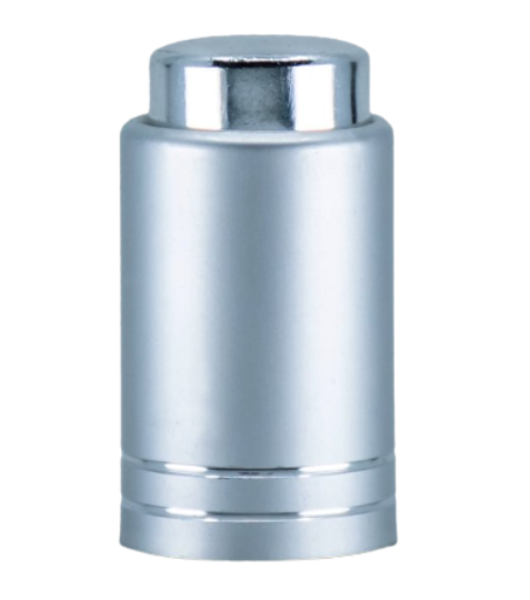 Bewit Pumpička na skleněnou pipetu k lahvičkám 5-200 ml, stříbrná