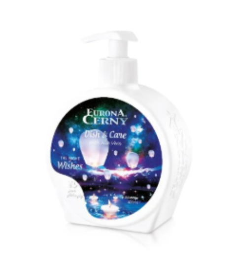 Eurona Prostředek na ruční mytí nádobí s aloe vera The Night of Wishes 400 ml