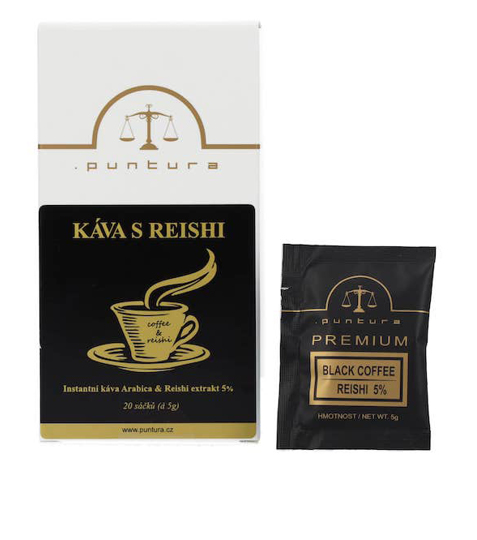 Puntura Káva s Reishi Puntura 20 x 5 g