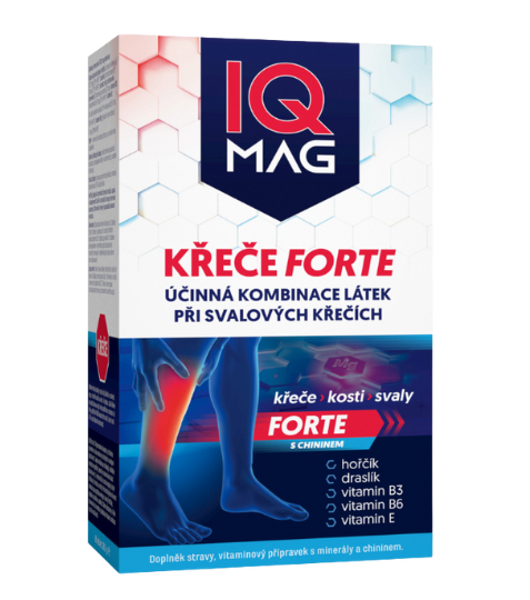 Naturprodukt IQ Mag Stop křečím Forte hořčík 60 tbl.