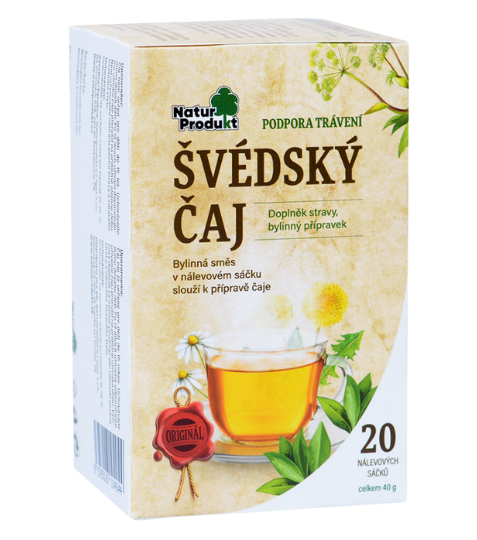 Naturprodukt Švédský čaj 20 x 2g
