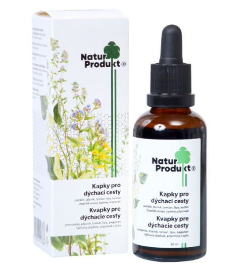 Naturprodukt Kapky pro dýchací cesty 50 ml