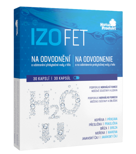 Naturprodukt Izofet na odvodnění 30 cps.