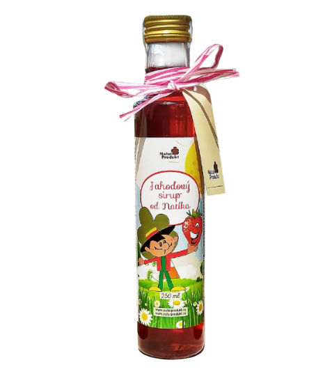 Naturprodukt Natíkův jahodový sirup 250 ml
