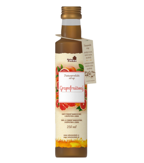 Naturprodukt Sirup grapefruitový