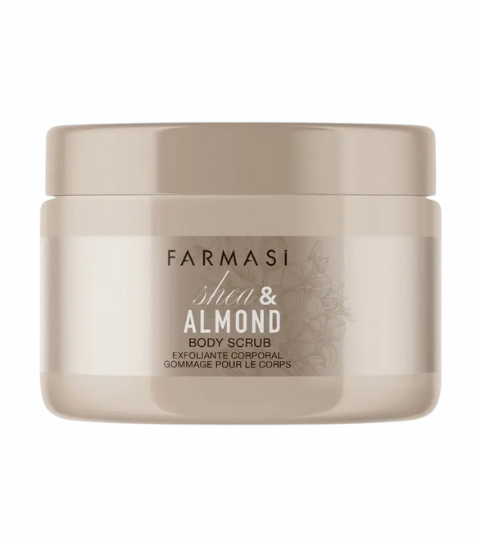 Farmasi SHEA BUTTER & ALMOND Tělový peeling 110 ml