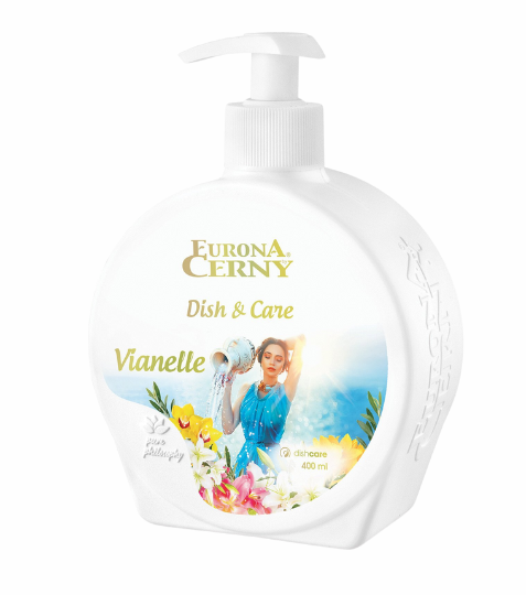 Eurona Prostředek na ruční mytí nádobí s aloe vera Vianelle 400 ml