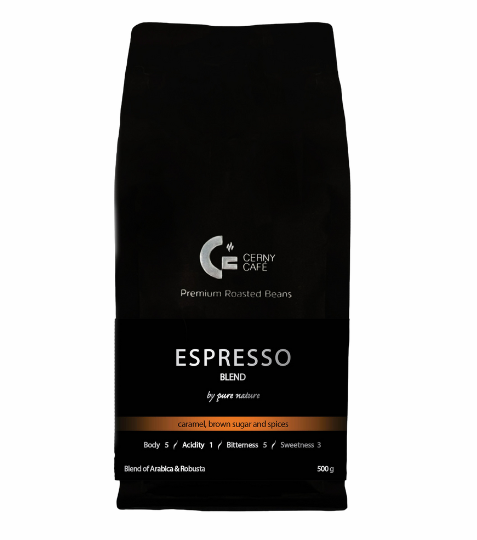 Eurona ESPRESSO směs CC Cerny café 500 g