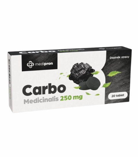 MEDIPRON Carbo Medicinalis 20 ks