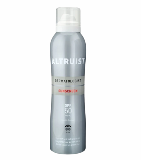Altruist Neviditelný opalovací sprej SPF 50 200 ml