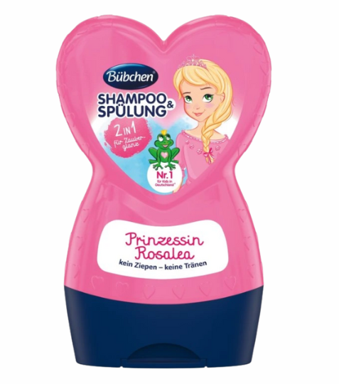Bübchen Kids Šampon a kondicionér RŮŽENKA 230 ml