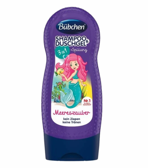 Bübchen Kids 3v1 Sprchový gel + šampon + balzám 230 ml