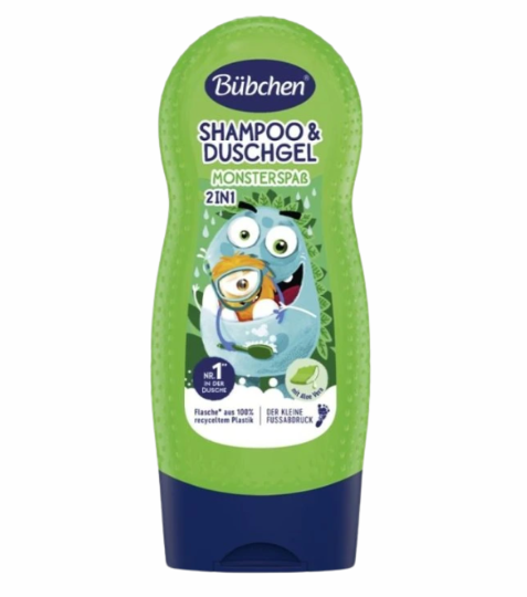 Bübchen Šampon a sprchový gel - Příšery 230 ml