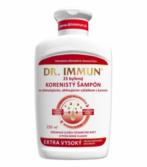 DR. IMMUN Šampon s koncentrovaným extraktem z 9 druhů koření 250 ml