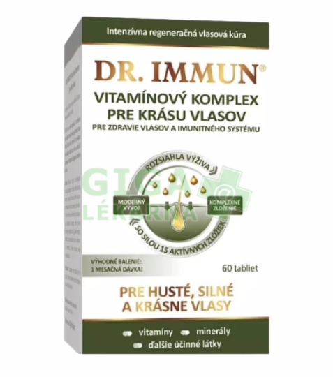 DR. IMMUN Vitaminový komplex pro krásné vlasy 60 ks