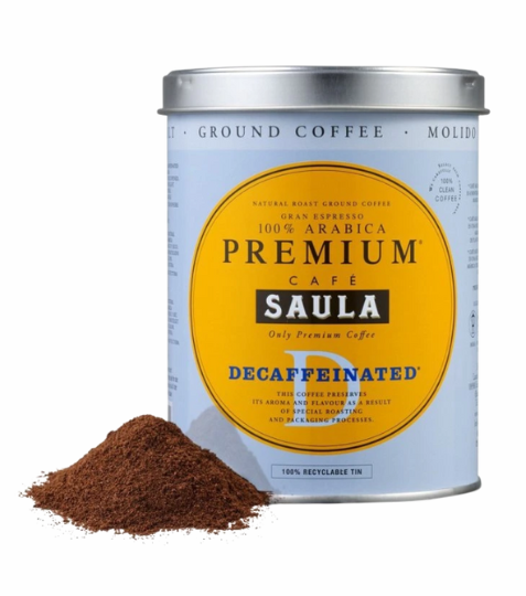 Káva Saula Premium Bez Kofeinu, mletá 250 g