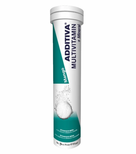 Additiva Multivitamin+Mineral MANGO šum. tablety 20 ks
