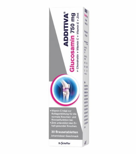 Additiva Glukosamin 750 mg 20 ks